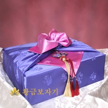 모란단 예단포장보자기 수려(반상기,가방 선물,설화수 화장품 셀프포장)